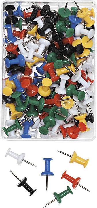 Wedo Pin wall pins assorted (100 pcs., 23 mm)
