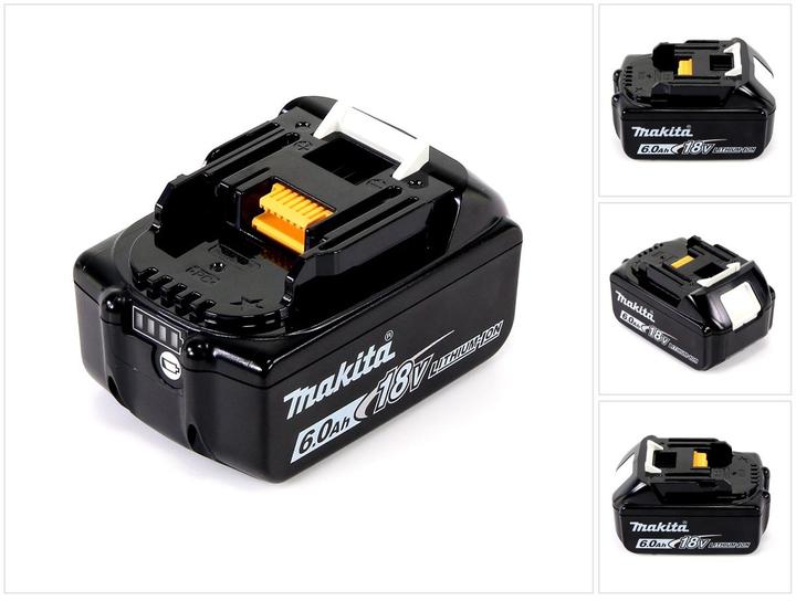 Actual product image Makita BL1860B (18 V)