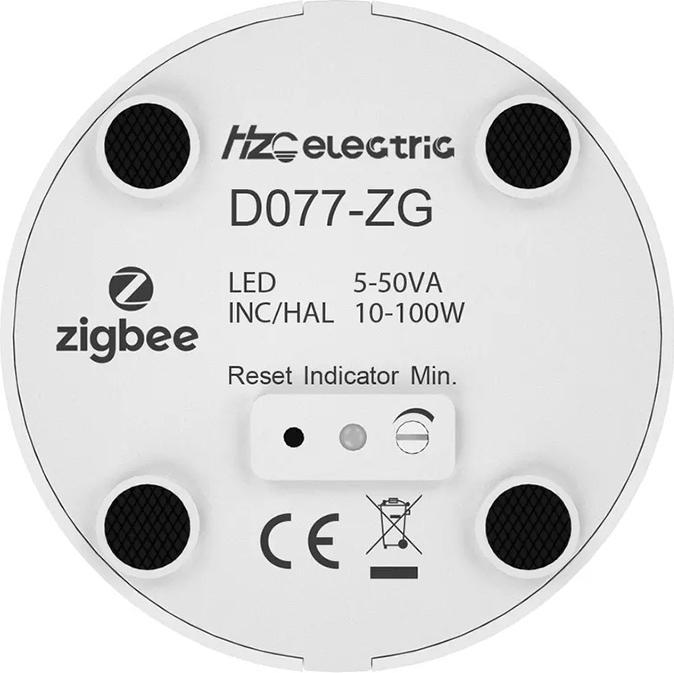 Actual product image Light Solutions Zigbee Dimmer For Wire - Foot Switch - White