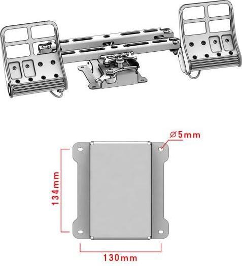 Produktbild Virpil Controls R1 Falcon Pedale (PC)