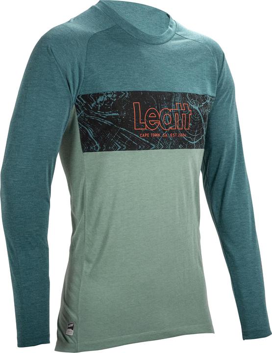 Actual product image Leatt MTB Gravity 2.0 Jersey teal M (M)