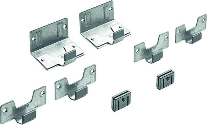 Actual product image Hettich Guide set STB 15, guide fittings below