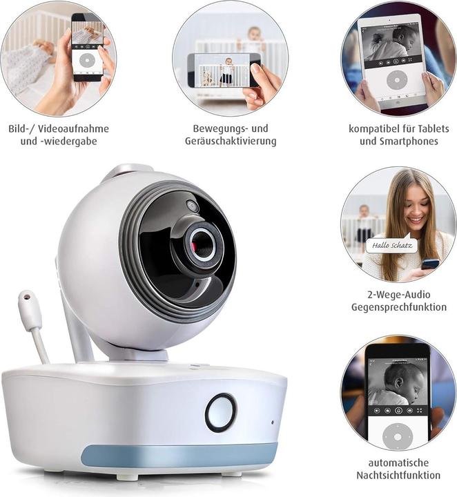 Immagine prodotto Reer Spostamento BabyCam (Video e audio)