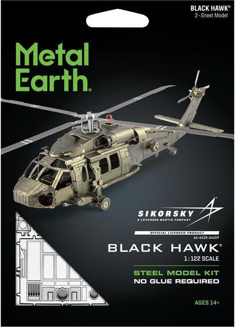 Image du produit Metal Earth Hélicoptère Sikorsky UH-60 Black Hawk