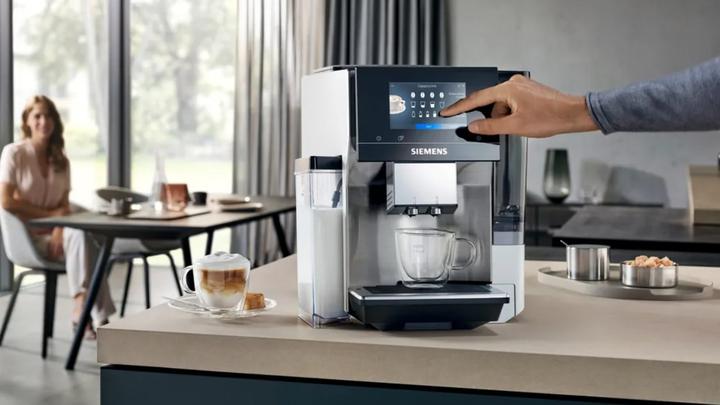 Actual product image Siemens TQ715R03 EQ 700 Integral Coffee Machine