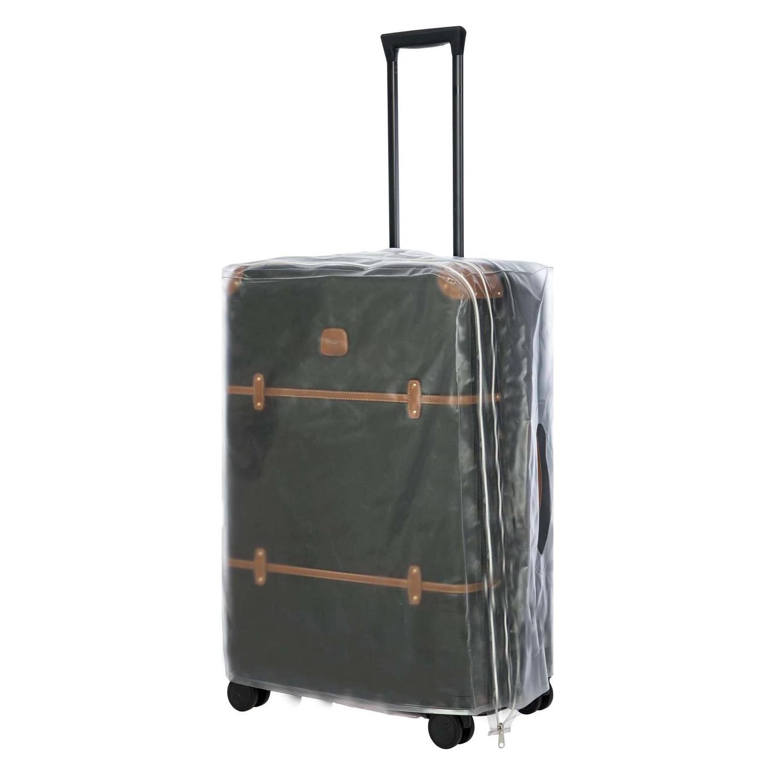 Brics, Koffer, Bellagio 4 Rollen Trolley 76 Cm Mit Dehnfalte, Schwarz, (96 l)