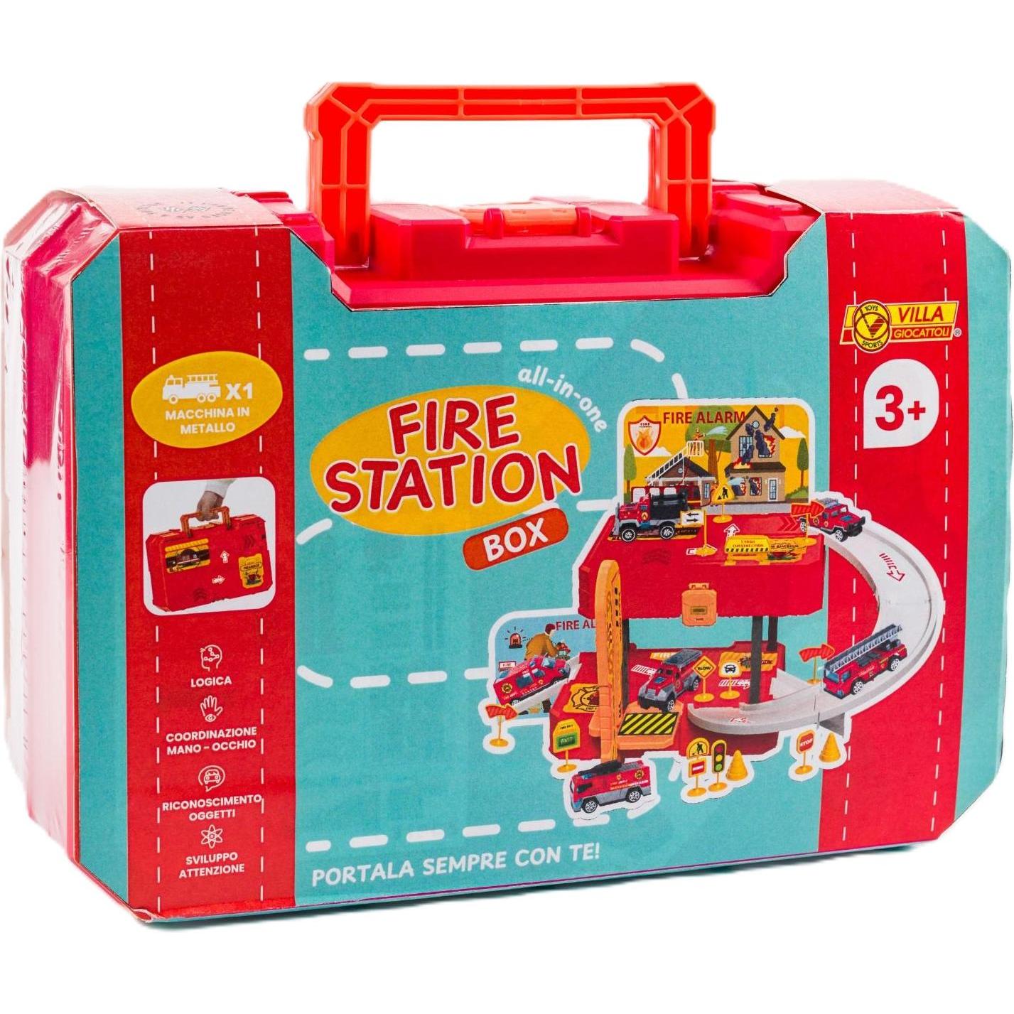 Villa Feuerwehrmann Garage Set