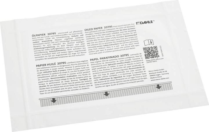 Dahle lpapier f?r Aktenvernichter 12 Stk