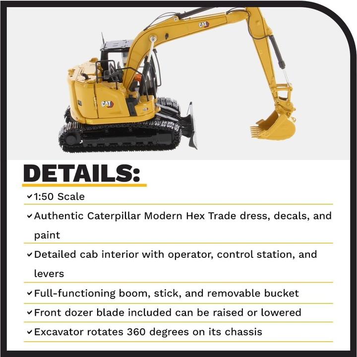 Image du produit Diecast Masters Cat 315 Graafmachine (Compact Radius) - 1:50 - - High Line Series