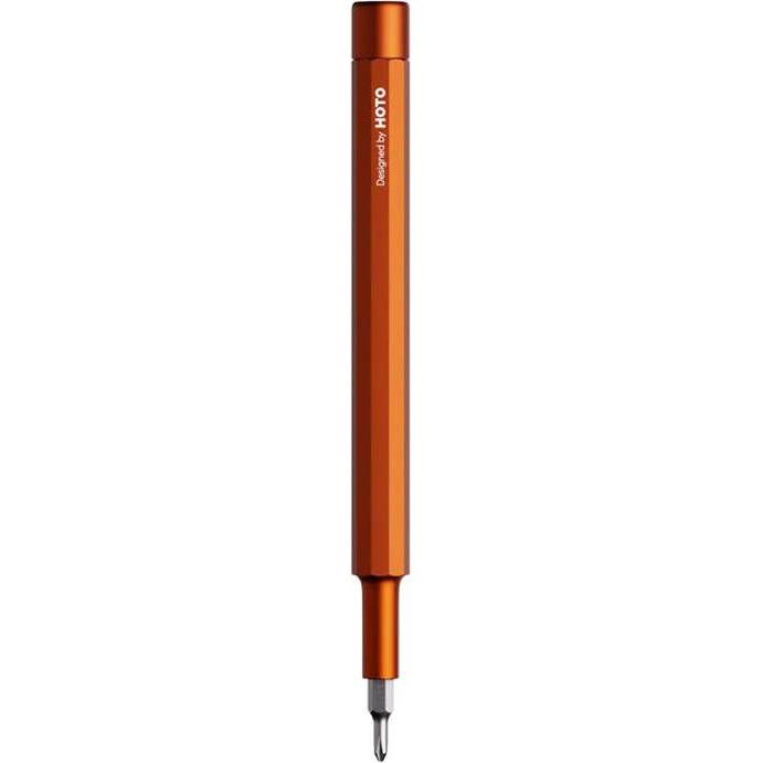 Thumbnail - Hoto, Schraubenzieher, Pocket precision screwdriver and fountain pen 5-in-1 QWLSD013 (red)