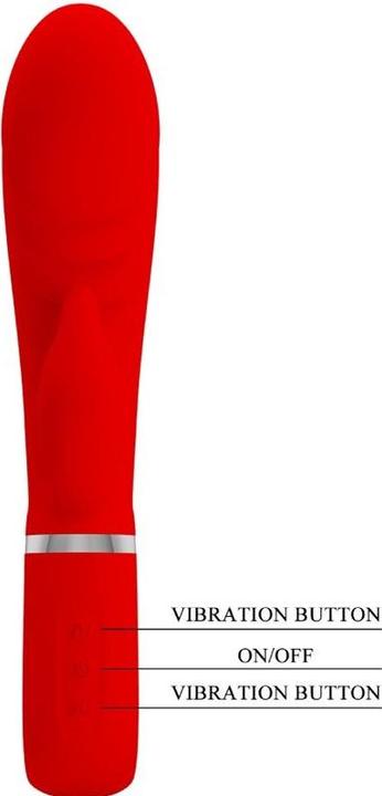 Produktbild Pretty Love Prescott Multifunktions-G-Spot-Vibrator Rot