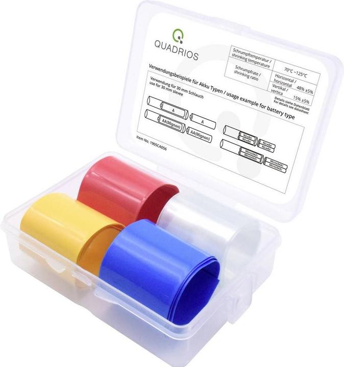 Produktbild Quadrios AkkuSchrumpfschlauchSet 21 Flachmass