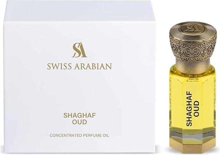 Actual product image Swiss Arabian SA Shaghaf Oud Concentrated Perfume Oil 12ml (Extrait De Parfum, 12 ml)
