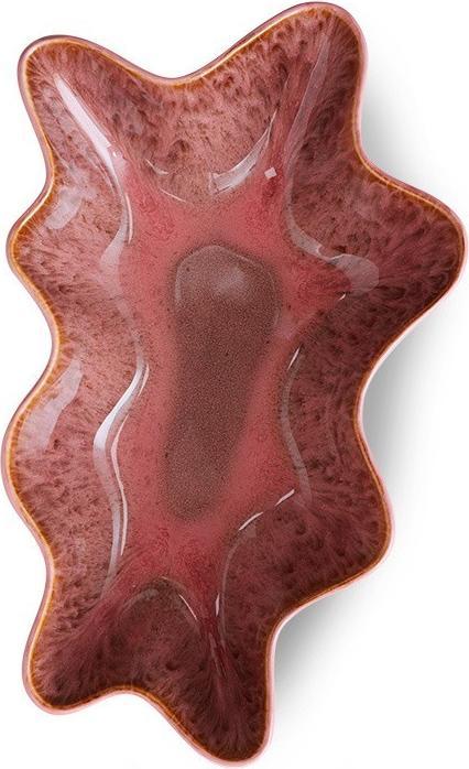 HK Living Shell KCT0002 tapas bowl 41 cm aardewerk Coral (KCT0002)