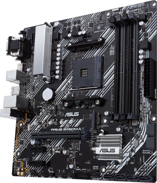 ASUS PRIME B450M-A II (AM4, AMD B450, mATX)
