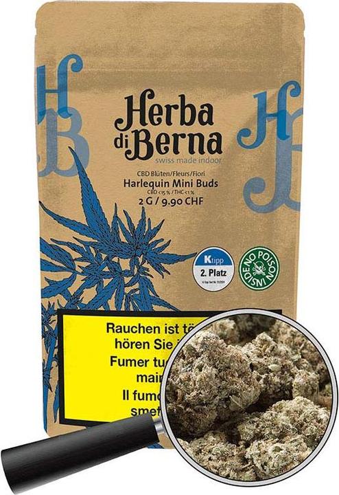 Produktbild Herba di Berna Harlequin Minibuds (42 g, Indoor)