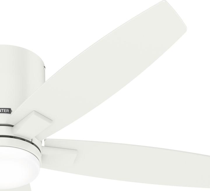Actual product image Hunter Fans Deckenventilator Valencia Weiss mit LED & Fernbedienung (42 dB)