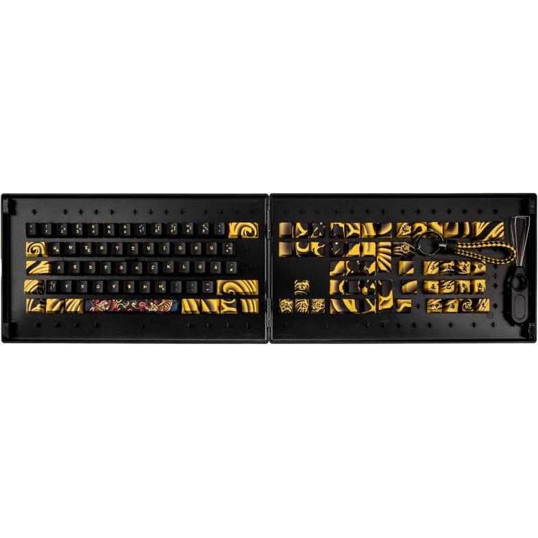 Traitors Tiger Sketch, Keycaps, Schwarz