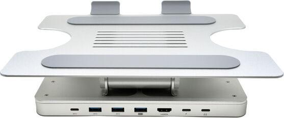 Produktbild FreeVoice Laptop Stand inkl. USB-C Dockingstation (USB-C, 5 Ports)