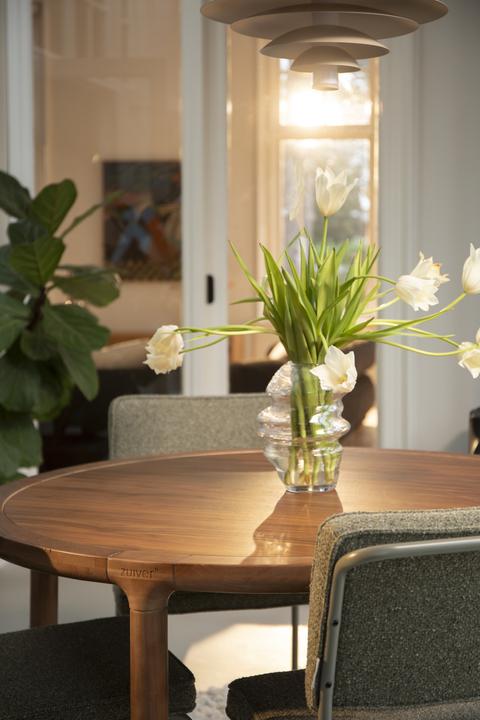 Actual product image Zuiver Table Storm '128 Walnut (128 x 75 cm)