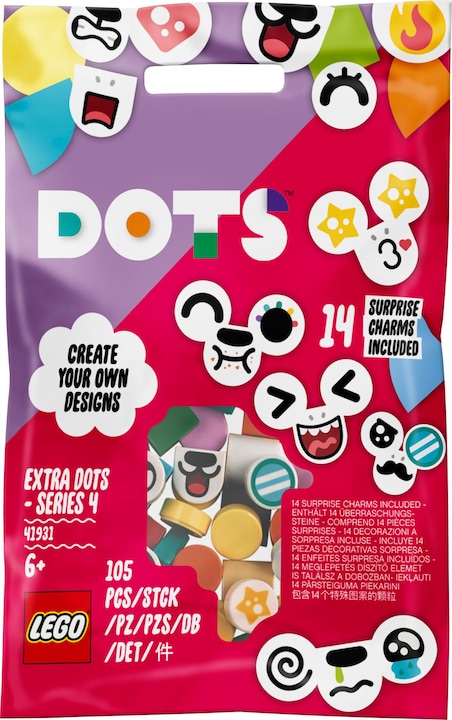 Immagine prodotto LEGO Set supplementare facce di animali (41931, LEGO Dots)
