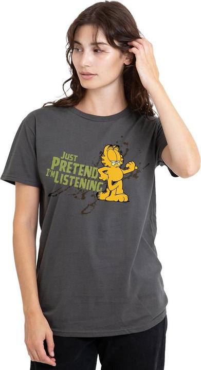 Image du produit Garfield - T-shirt JUST PRETEND I'M LISTENING - Adulte (M)