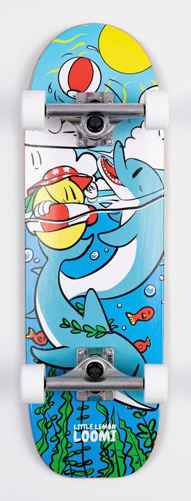 Actual product image Little Lemon Loomi Loomi Boards Light Corkgrip, Dolphin - 22.25 Zoll (25.50")