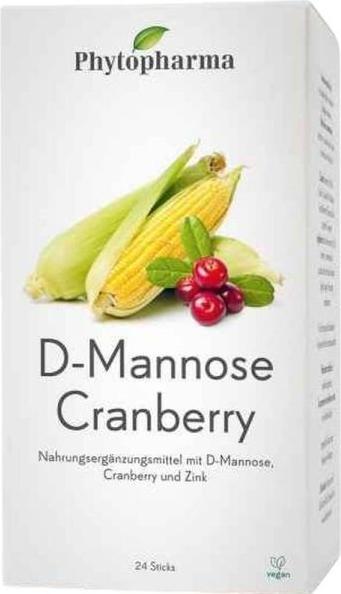 Produktbild Phytopharma D-Mannose Cranberry Stick 24 Stk (24 Stück, Stift)