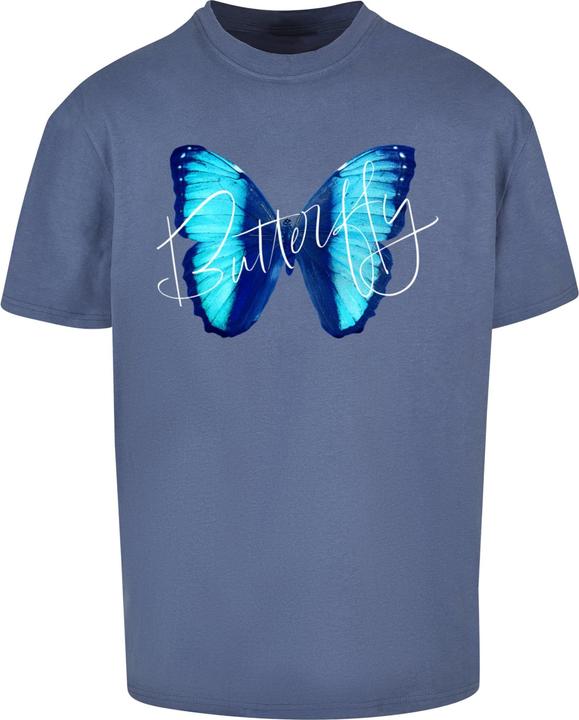 Produktbild Merchcode Butterfly Blue Heavy Oversized Tee - 117559 (L)