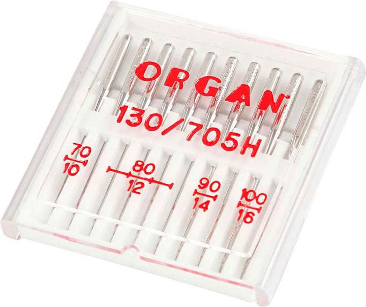 Immagine prodotto Creativ Company Nähmaschinennadeln Grösse 70+80+90+100 - 10er-Pack