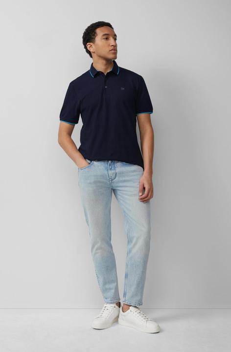 Produktbild S.Oliver Polo-Shirt Sportives Piqué-Poloshirt mit Kontrast-Details (M)