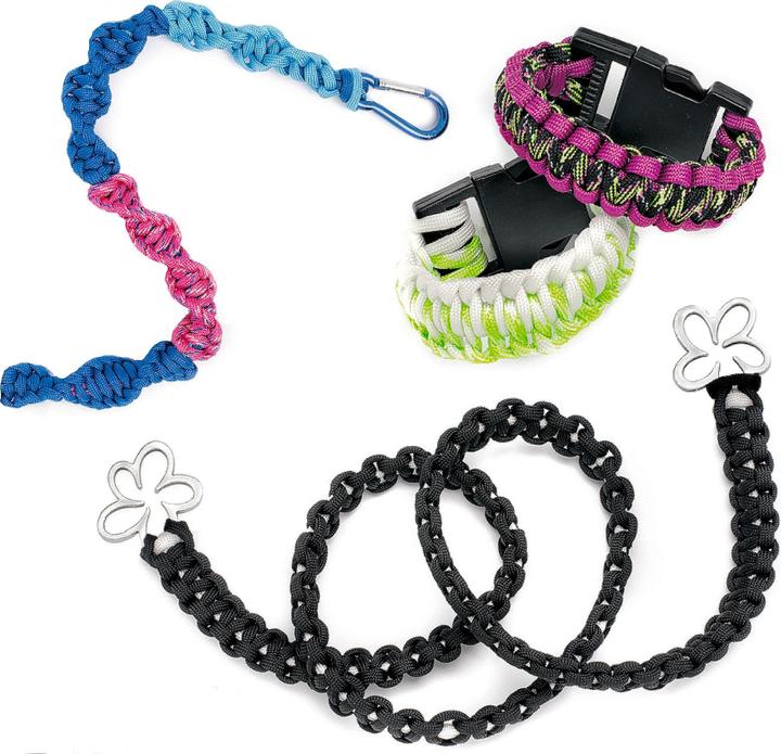 Produktbild VBS Paracord-Schnur, 4mm, 5m lang (500 cm, Polyamid (PA))