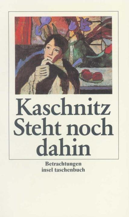 Produktbild Steht noch dahin (Deutsch, Marieluise, Kaschnitz, 1995)