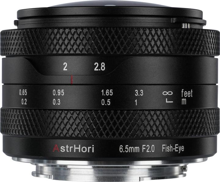 Produktbild AstrHori 6.5mm F2.0 Sony E Mount APS-C Lens Black (Sony E, APS-C / DX)