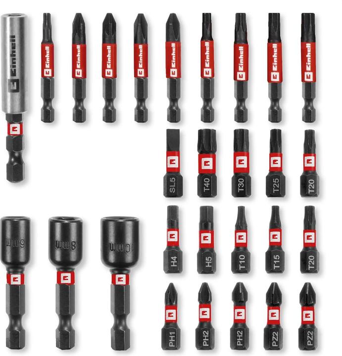 Produktbild Einhell 108703 Bit-Set 28teilig