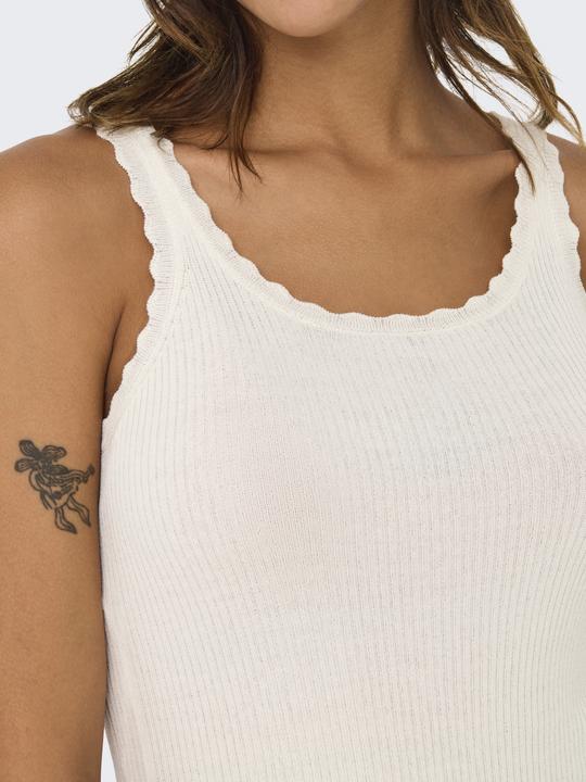 Immagine prodotto Only Vestibilità regolare Scollo a U Borsa a tracolla Top in maglia (XL)