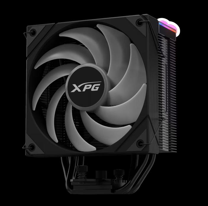 Actual product image Adata Lüfter XPG MAESTRO PLUS 42SA (120mm ARGB Fan) schwarz retail (120 mm, 1x)