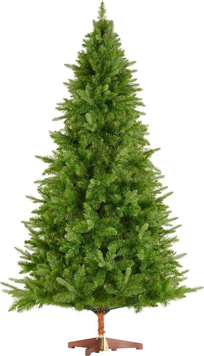 tectake Künstlicher Weihnachtsbaum Cupid, Spritzgussnadeln (220 cm)