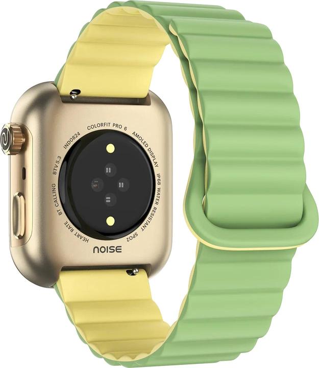 Actual product image Noise Pro 6 Smartwatch Magnetic Lime
