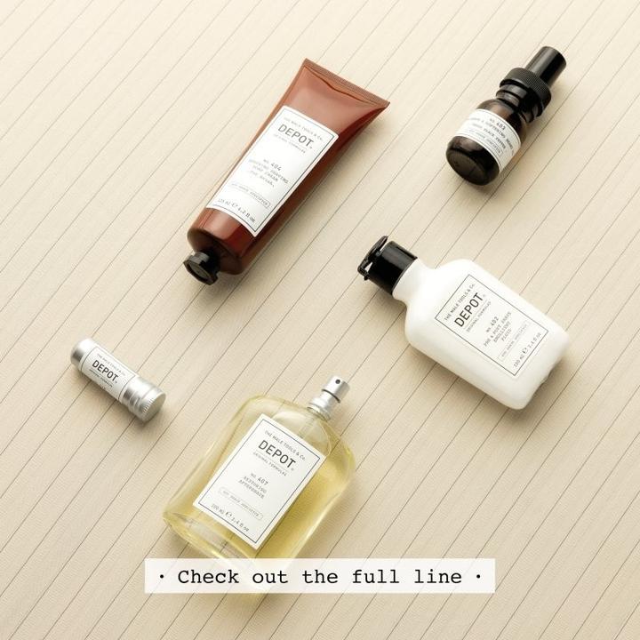 Actual product image Depot Hydrating Shaving Soap 100g - Specific for traditional shaving with brush, keeps skin soft and (Shaving soap)