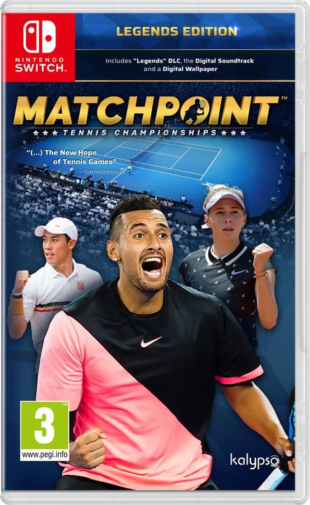 Immagine prodotto Matchpoint - Tennis Championships Legends Edition (Switch) (IT/ESP) (Switch, IT)