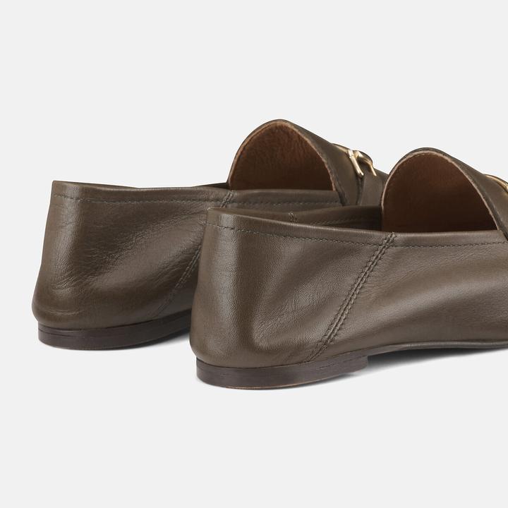 Actual product image La Redoute Collections Signature Ledermokassins mit Morsetti (36)