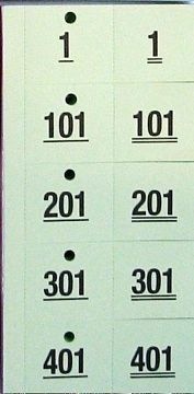 Immagine prodotto Holland Bingo Blocco armadio con foro 1-500