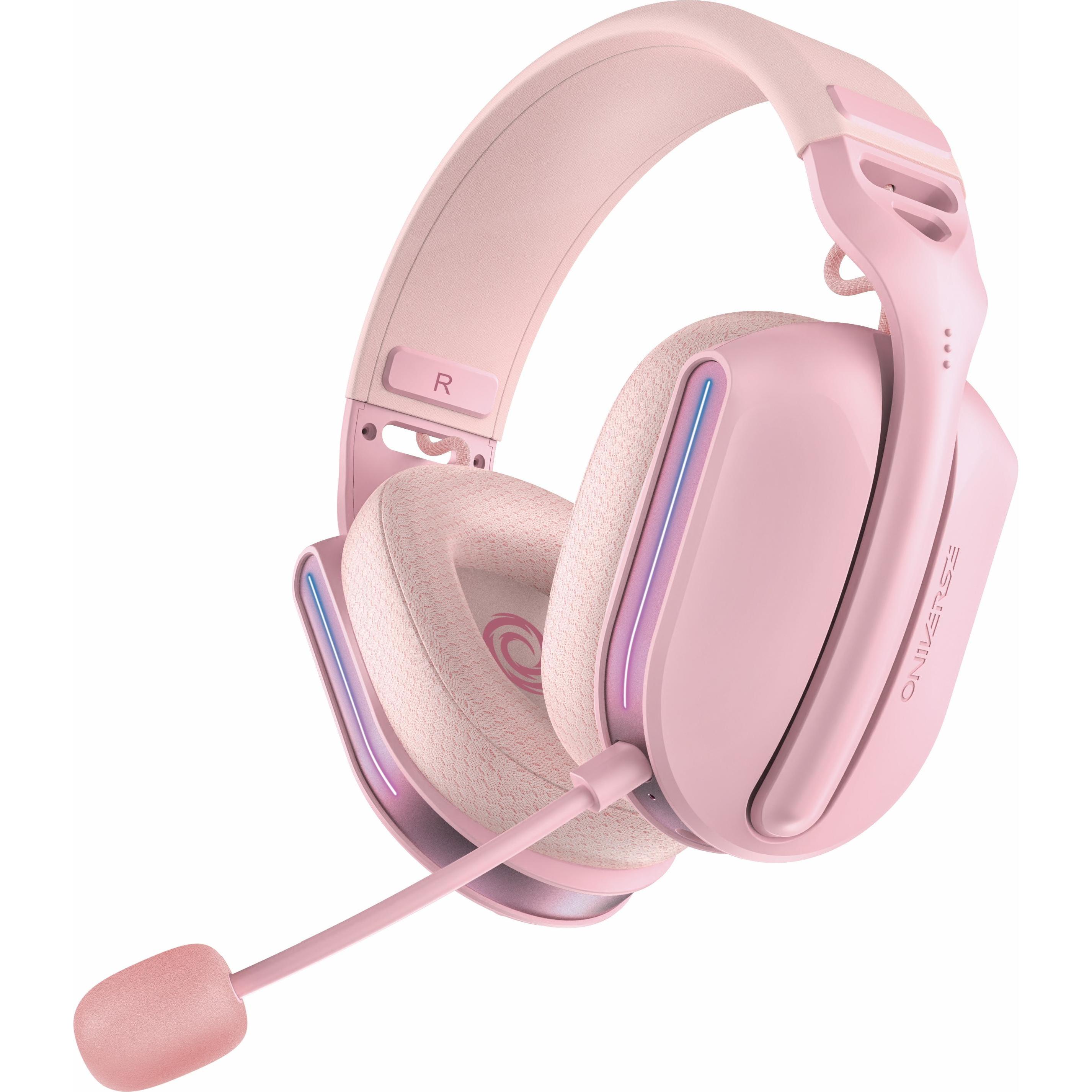 Oniverse Wireless Gaming Headset Polaris - Aurora Pink (Cablato, Senza fili), Cuffie da gaming, Pink