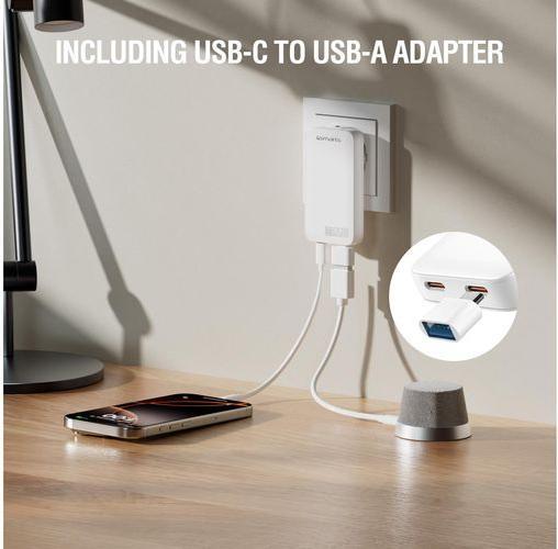 Produktbild 4smarts FlatPlug Slim Dual (65 W, 2 Ports)