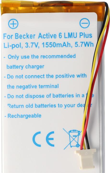 Image du produit Becker Batterie Active 6 LMU Plus 334517373442, SR3840100, 3350000000