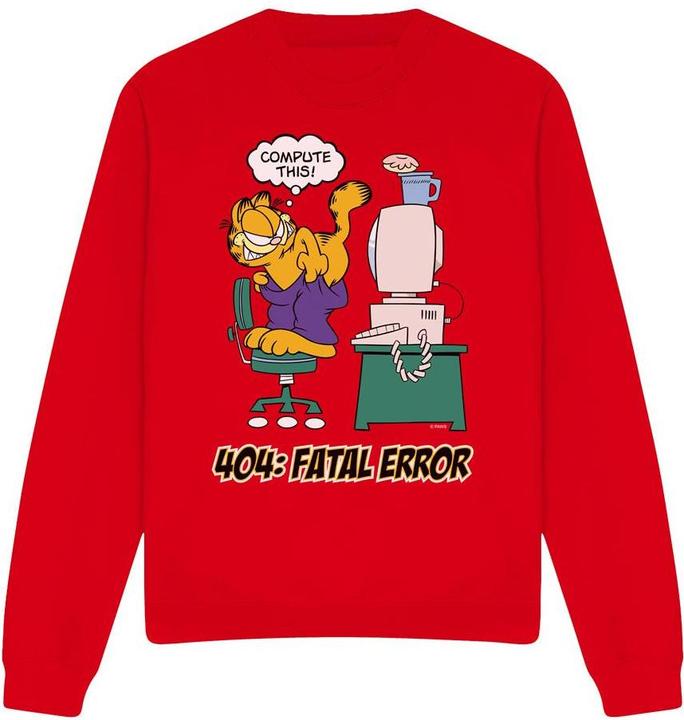Immagine prodotto Garfield Compute This Felpa Adulto Unisex (XL)