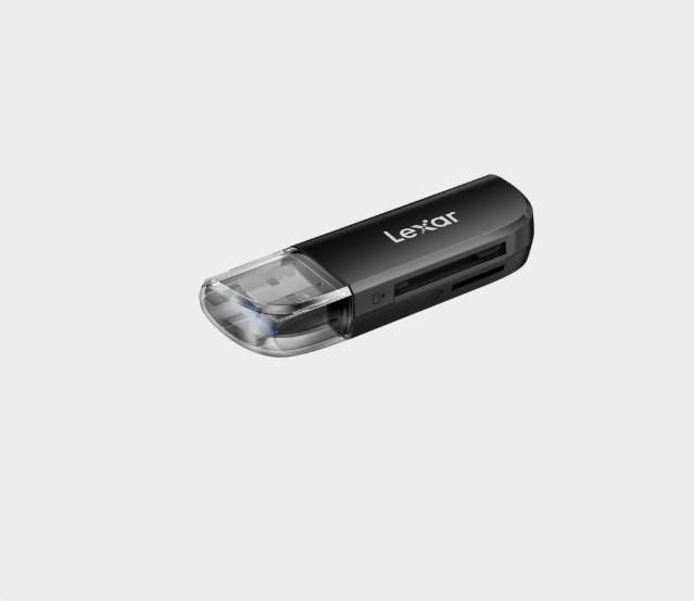 Actual product image Lexar Reader LRW300 Dual Slot SD/microSD USB 3.2 (USB-C 3.2 Gen 1)