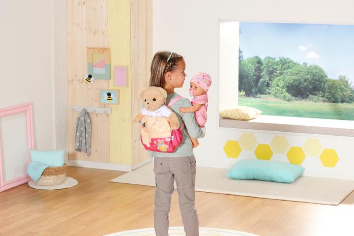 Actual product image Zapf Creation Zapf 834831 BABY born Bear Backpack