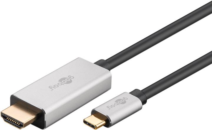 Actual product image Goobay USB type C - HDMI (3 m, HDMI, USB Type C, 2.1)